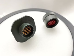 Μικροσκοπικό δοχείο για μαρμελάδες MIL-DTL-26482 Σειρά I 10 θηλυκές καρφίτσες MIL DTL 26482