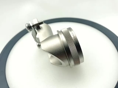 Συνοδευτικός συλλέκτης σειράς M85049 Επιστροφή 90° Ανάπαυσης της τάσης Επιστροφή ηλεκτρικού νικελίου M85049/39-21N