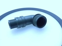 Ελαιόπικος πράσινος συνδετήρας κάδμιο Backshell συρρικνωτής προσαρμογέα μπότας EMI RFI Shield Sock