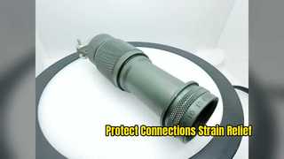M85049 10 17W EMI RFI Backshell Strain Relief