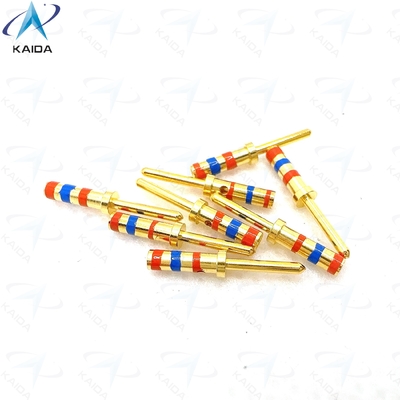 ποιότητας  D38999 Series Cooper Alloy Contact with Gold Plating Meeting Customer Requirements.M39029/58-363.20# Pin Contact.Color bands with Orange - Blue - Orange εργοστάσιο