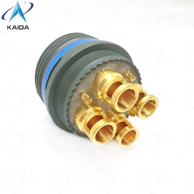 ποιότητας  6 Contact Olive Green Cadmium Plug for Exceptional Durability and Reliability.D38999 Series Epoxy Potting.D38999/26WJ28SB-H.Solder Power Contacts εργοστάσιο