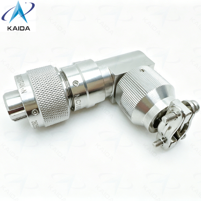 Ποιότητα  4 Number of Contacts YMC Series Corrosion-Resistant & Waterproof Electrical Connectors YMC18T4K1N.Stainless Steel Passivated.90° Backshell εργοστάσιο