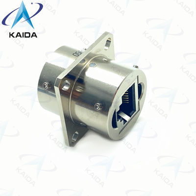 YW122F01 RJ45 κυκλικός συνδετήρας YW συνδετήρες D38999 Rj45 τύπου ξιφολόγχης τριπλό νήμα