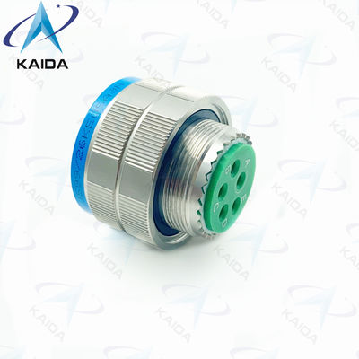 MIL-DTL-38999 Σειρά ΙΙΙ Σφραγίδα D38999/26KE05PN από ανοξείδωτο χάλυβα Παθητική 5 θηλυκές καρφίτσες