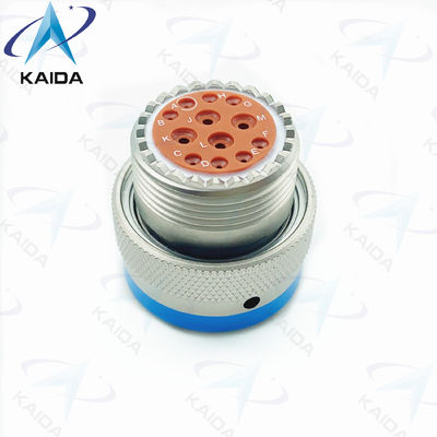 Χρυσό φινίρισμα MIL-DTL-26482 Συνδετήρας Crimp επαφές Mil DTL 26482h 12 θηλυκές καρφίτσες