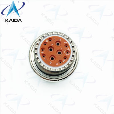 Χρυσό φινίρισμα MIL-DTL-26482 Συνδετήρας Crimp επαφές Mil DTL 26482h 12 θηλυκές καρφίτσες