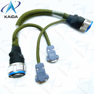 D38999 26FE35PN Σύνδεσμοι καλωδίων D38999 26FE35SN Αλουμινένιο καλώδιο πυρήνα διπλό αρσενικό