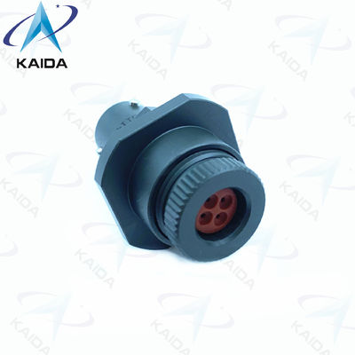 Ασφαλής MIL-DTL-26482 σειράς 1 σύνδεσμος MS3114E8-4S 4 θηλυκές καρφίτσες