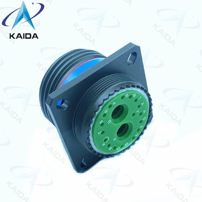 MIL-DTL-38999 Σειρά ΙΙΙ Σύνδεσμος D38999/20WG79PN Υψηλής και χαμηλής συχνότητας Μεικτό Ελαιόλαδο Πράσινη Καδμίου