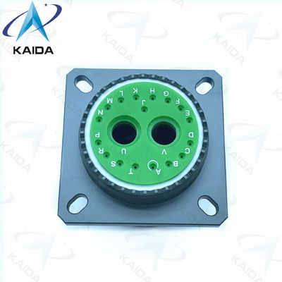 MIL-DTL-38999 Σειρά ΙΙΙ Σύνδεσμος D38999/20WG79PN Υψηλής και χαμηλής συχνότητας Μεικτό Ελαιόλαδο Πράσινη Καδμίου