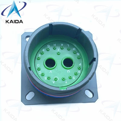 MIL-DTL-38999 Σειρά ΙΙΙ Σύνδεσμος D38999/20WG79PN Υψηλής και χαμηλής συχνότητας Μεικτό Ελαιόλαδο Πράσινη Καδμίου