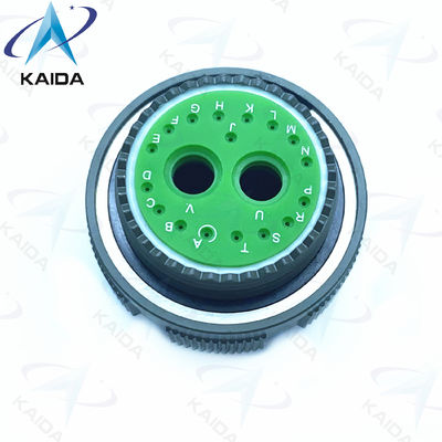 MIL-DTL-38999 Σειρά ΙΙΙ D38999/26WG79SN Μεσαία και χαμηλής συχνότητας μικτή ελαιόλαδο πράσινη κάδμιο