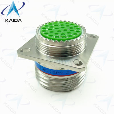 MIL-DTL-38999 σειρά III με επαφή από κράμα χαλκού D38999/20KF32PN 32 θηλυκές καρφίτσες.8D σειρά.