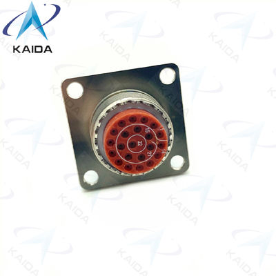 MIL-DTL-38999 Σειράς II Επικοινωνία κρέμασης MS27472T12F35PN Χωρίς ηλεκτρικό νικέλιο 22 αρσενικές καρφίτσες