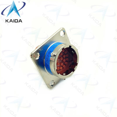 MIL-DTL-38999 Σειράς II Επικοινωνία κρέμασης MS27472T12F35PN Χωρίς ηλεκτρικό νικέλιο 22 αρσενικές καρφίτσες