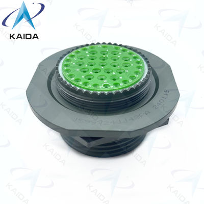 500V MIL-DTL-38999 Σειρά III 7A Αποδέκτης μαρμελάδας D38999/24WJ43PA 43 Άντρες Πιν.8D Σειρά
