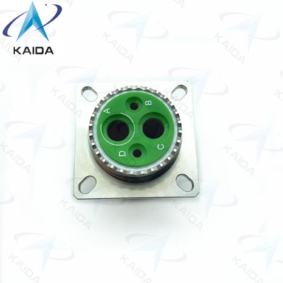Τύφλα Twinax Σύνδεσμος χαλκού MIL-DTL-38999 Σειρά III -55°C έως 125°C D38999/20KE22SC 4 Γυναικεία πινάκια από ανοξείδωτο χάλυβα