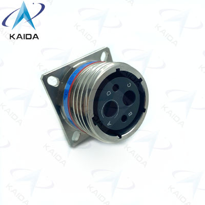 Τύφλα Twinax Σύνδεσμος χαλκού MIL-DTL-38999 Σειρά III -55°C έως 125°C D38999/20KE22SC 4 Γυναικεία πινάκια από ανοξείδωτο χάλυβα