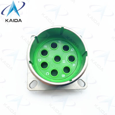 Πίεση MIL-DTL-38999 Σειρά III με 8# επαφές ρεύματος ή επαφή Twinax Χωρίς ηλεκτρικό νικελωτό D38999/20FJ08PN