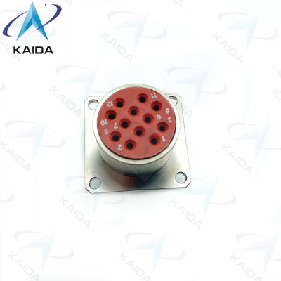 Δυσκαταστροφικά περιβάλλοντα XC24F12K1D1 Χωρίς ηλεκτρικό νικελικό συνδετήρα Shell με 12 επαφές