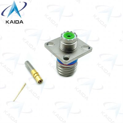 MIL-DTL-38999 Σειρά 3 Συνδετήρας δέσμου με νήμα 1 Επαφή D38999/20FA10BN.1 Γυναικεία κοαξιακή επαφή.