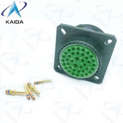 Χρυσό Contact Finish MIL-DTL-38999 σειρά III με 7A τρέχουσα βαθμολογία Καλύτερη επιλογή.D38999/20WG39PN.8D σειρά.