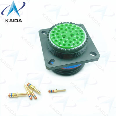 Χρυσό Contact Finish MIL-DTL-38999 σειρά III με 7A τρέχουσα βαθμολογία Καλύτερη επιλογή.D38999/20WG39PN.8D σειρά.