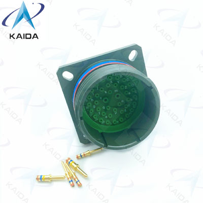 Χρυσό Contact Finish MIL-DTL-38999 σειρά III με 7A τρέχουσα βαθμολογία Καλύτερη επιλογή.D38999/20WG39PN.8D σειρά.