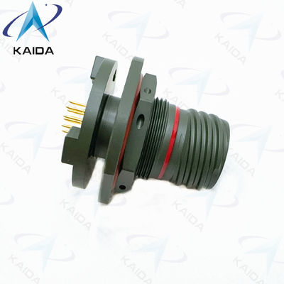 8D σειρά 500 κύκλους δεξαμενή σύντομη ουρά PCB. 8D8711C11W35PN Olive Green Cadmium.Double Flange Jam Nut Receptale