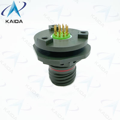 8D σειρά 500 κύκλους δεξαμενή σύντομη ουρά PCB. 8D8711C11W35PN Olive Green Cadmium.Double Flange Jam Nut Receptale