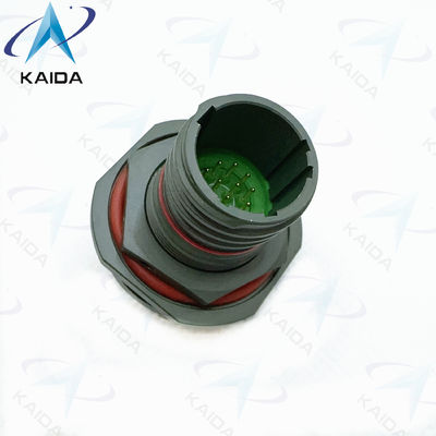8D σειρά 500 κύκλους δεξαμενή σύντομη ουρά PCB. 8D8711C11W35PN Olive Green Cadmium.Double Flange Jam Nut Receptale