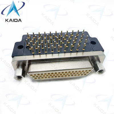 500V αλουμινένιο κέλυφος MWDM/MICRO-D σειράς ορθογώνιο σύνδεσμο με επαφές PCB MWDM2L-51PCBRR3-110 Glenair