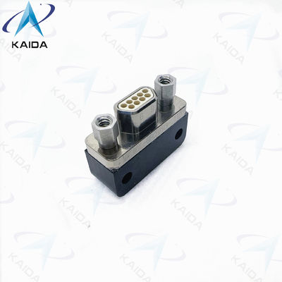 MWDM2L-9PCBRR3-110 MIL-DTL-83513 51-Επικοινωνία με δεξιά γωνία μέσω τρύπας Πυροσβεστικό δοχείο PCB από κράμα χαλκού σειράς MWDM Glenair