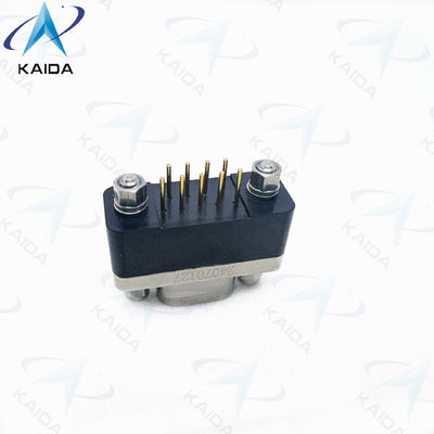 Βιόμετρος MIL-DTL-83513 Στρογγυλή πρίζα Micro D PCB Connector Χρυσό πάνω από νικελικό επικοινωνιακό επίχρισμα GMR7580-9S2BPN