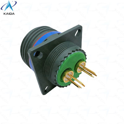 Ολιβικό πράσινο κάδμιο Quadrax PCB επαφές δέκτη 8D0C17W82PN Custom Quadrax PCB επαφές.8D σειρά D38999