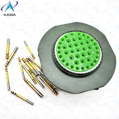 Τύπος επικοινωνίας CRIMP MIL-DTL-38999 Σειρά I Για εφαρμογές ονομαστικής τάσης 500V JY27468T25B43SN Ελαιόχρυσο δέκτη καδμίου Jam Nut