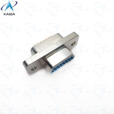 MDM-15PSP Micro-D Metal Shell Nickel Finish για μακροχρόνιες επιδόσεις.Σύνδεσμοι χρυσού πλάκας από κράμα χαλκού συμμορφώνονται με το MIL-DTL-83513 MDM-15PSP