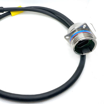 YW3 20E06S-K Συνδετήρας HDMI από ανοξείδωτο χάλυβα παθητικοποιημένο για επαγγελματικές εφαρμογές. Σειρά D38999 με HDMI. Διασύνδεση Πολυμέσων Υψηλής Ευκρίνειας