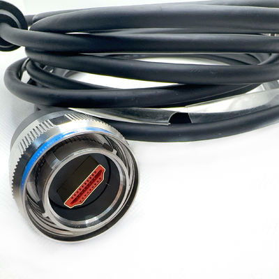 Κατηγορία D38999 Σειρά με HDMI Ατσάλι Παθητική θερμοκρασία εργασίας -65C -200C.YW3 10E06S-01.