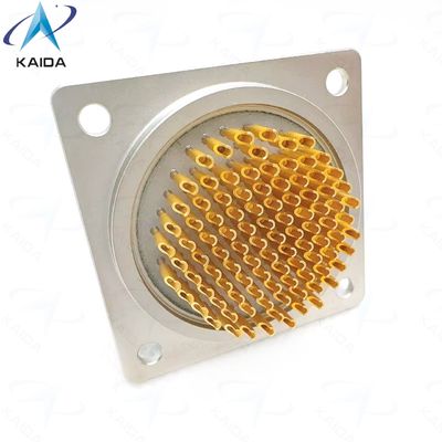 MIL-DTL-38999 Σειρά ΙΙ Προσαρμόσιμο και ευέλικτο σύνδεσμο για τις ειδικές σας απαιτήσεις.Παθητικοποιημένο από ανοξείδωτο χάλυβα.Κατασκευή ερμητικού δοχείου τοποθέτησης σε κιβώτιο.MS27476Y23E35CN.Αμφενόλη&Souriau