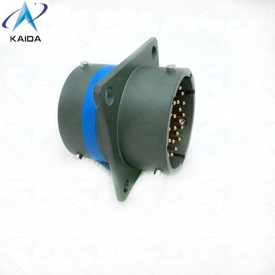 Industrial-Grade MIL-DTL-26482 Series Ⅰ Circular Connector with 500V Voltage and 7.5 A Current Rating.Thru Bulkhead Receptacle.PTB-16-26PS