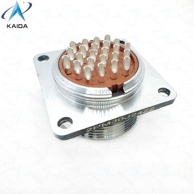 Solder Contact Type Circular Electrical Connector Ideal For Temperature Range Minus 55 To Plus 175 Celsius Electrical Connection.2PM30J24Z