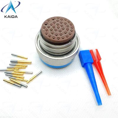 MIL-DTL-83723, SERIES III CONNECTORS  WITH BAYONET COUPLING，M83723/77R2039N，Straight plug,  RFI grounding,Shell Size 20 with Contact layout 20-39.