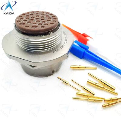 MIL-DTL-83723, ΣΕΡΙΑ ΙΙΙΣ ΚΑΝΕΚΤΕΡΕΣ ΜΕ ΚΑΠΙΛΕΣΜΟ ΒΑΥΝΕΤΗΣ,M83723/74R2039N,Αποδέκτης για μαρμελάδα,Μέγεθος κελύφους 20 με διάταξη επαφής 20-39.