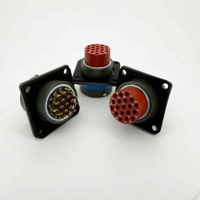 Σθεναρός αεροδιαστημικός σύνδεσμος για αξιόπιστη χρήση σε βαριά χρήση Ms3112e14-19s Ηλεκτρικός σύνδεσμος