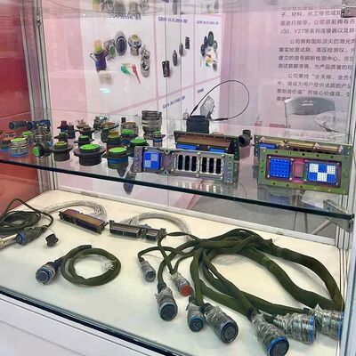 Επιχρυσωμένος ευθύς σύνδεσμος αεροδιαστημικής κυκλικός μεγέθους 14 Ms3112e14-19s