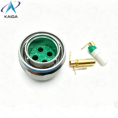 18 Αριθμός επαφών MIL-DTL-38999 Σειράς III Κύκλιος συνδετήρας προσφέροντας Εισαγωγή 17-26 για ασφαλείς συνδέσεις